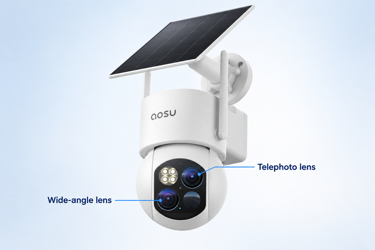 How SolarCam T2 Dual-Lens Zoom Works: Wide, Telephoto, and Digital Views
