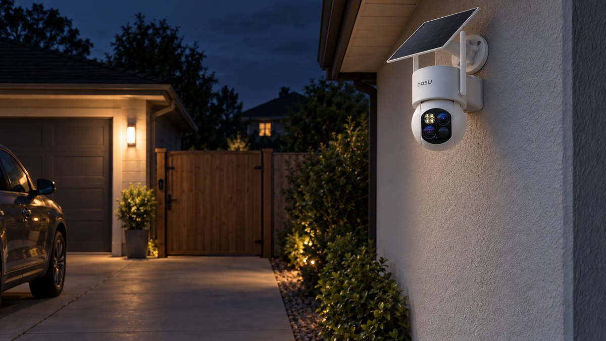 SolarCam T2 Night Vision: Color, Infrared or Natural Lights?
