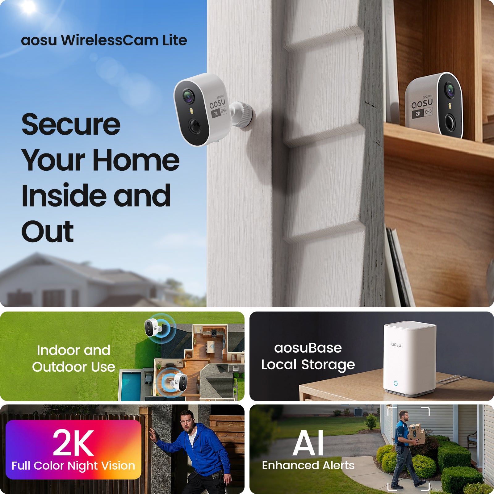 aosu WirelessCam System(with New aosuBase)