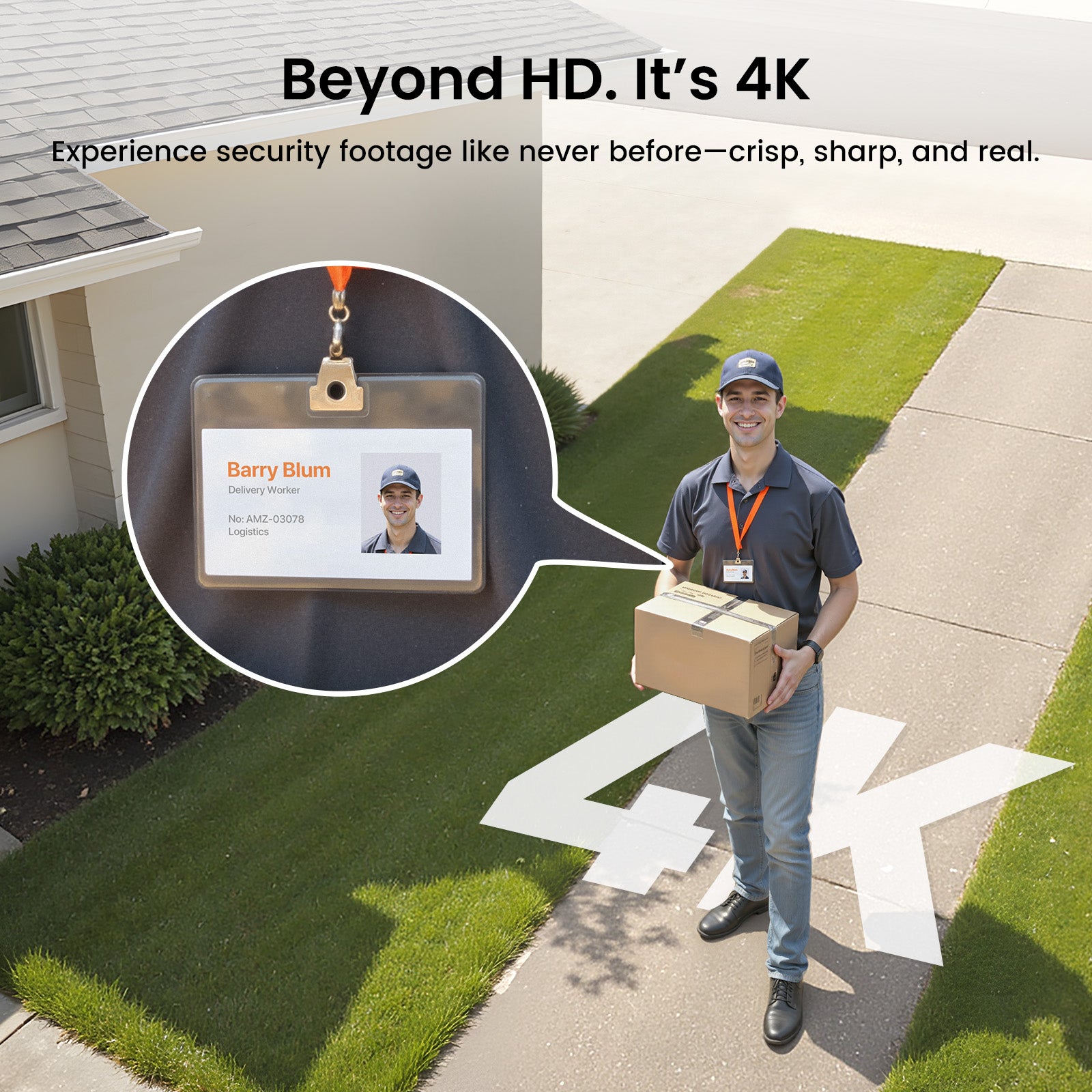 4K SolarCam P1 Max with aosuCortex System + Video Doorbell Pro + Floodlight Cam Pro