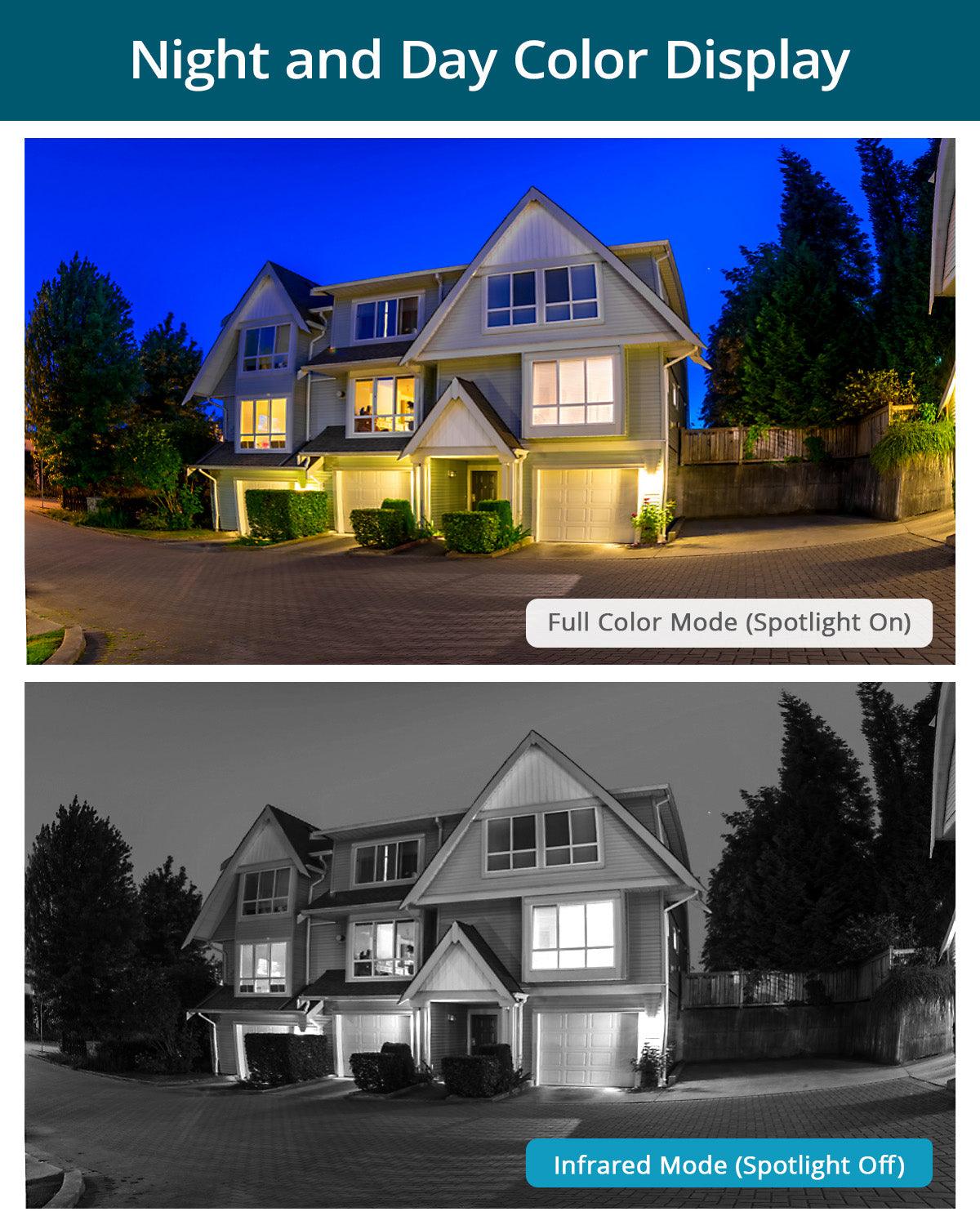 night and day color display