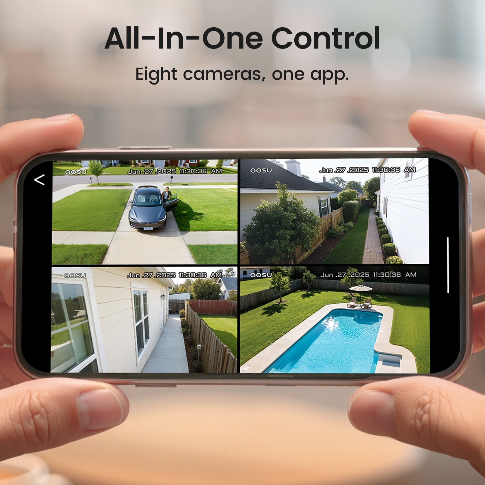 SolarCam D1 Classic 8-Cam with aosuCortex System