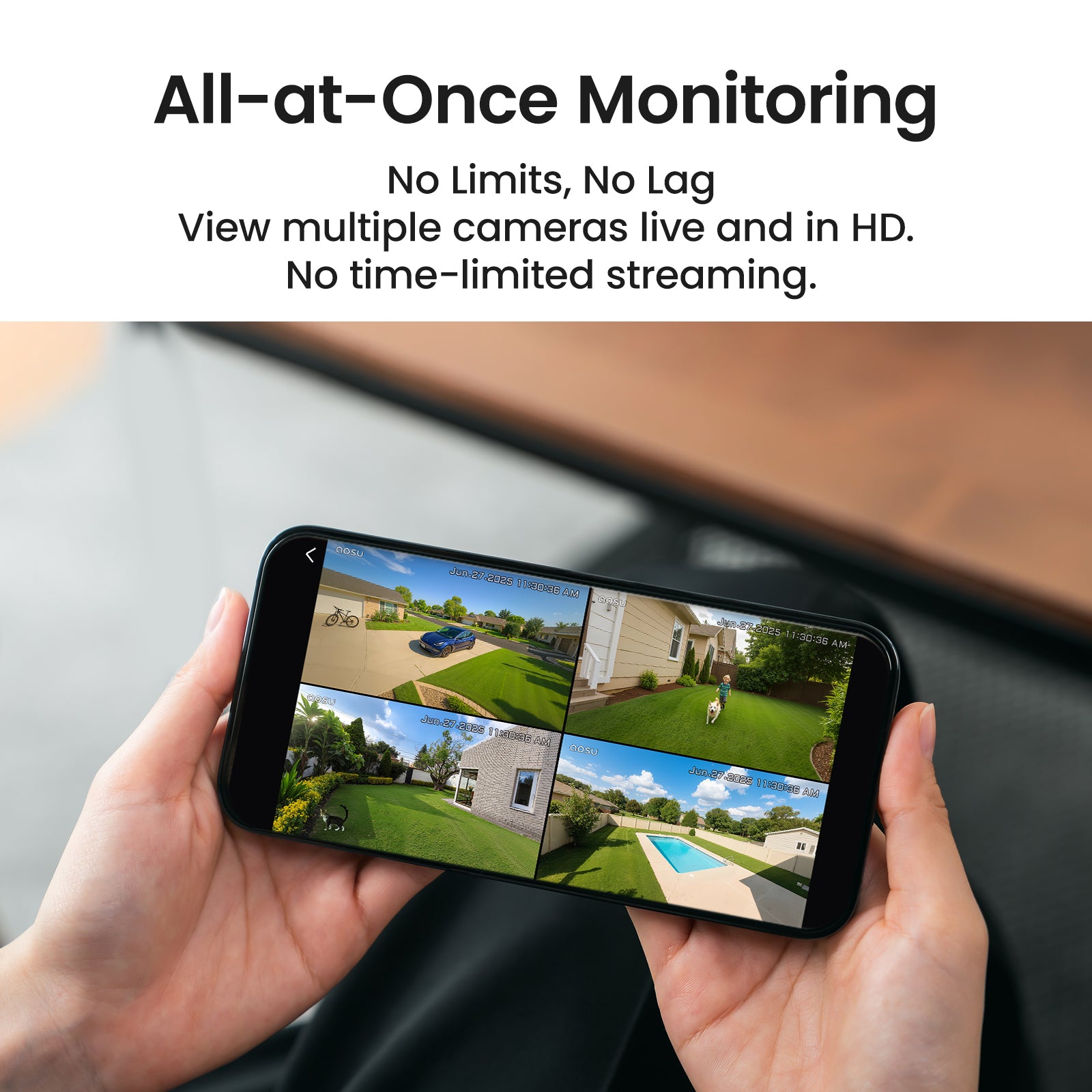 aosu T2 Ultra + Video Doorbell Pro + Floodlight Cam Pro + IndoorCam P1 Pro