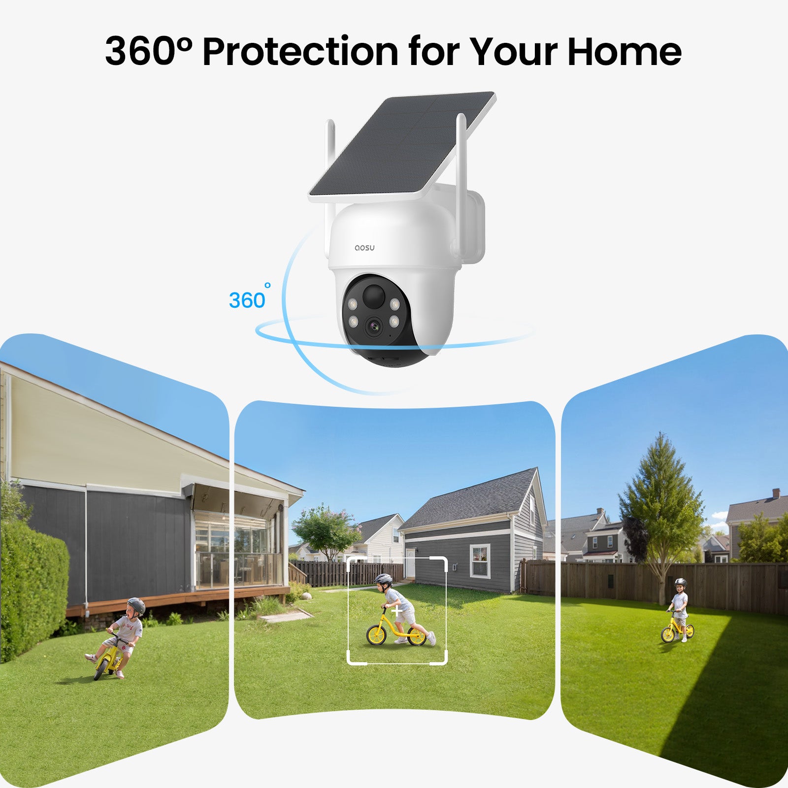 SolarCam D1 Classic (6-Cam) + Video Doorbell Pro + Floodlight Cam Pro + IndoorCam P1 Pro