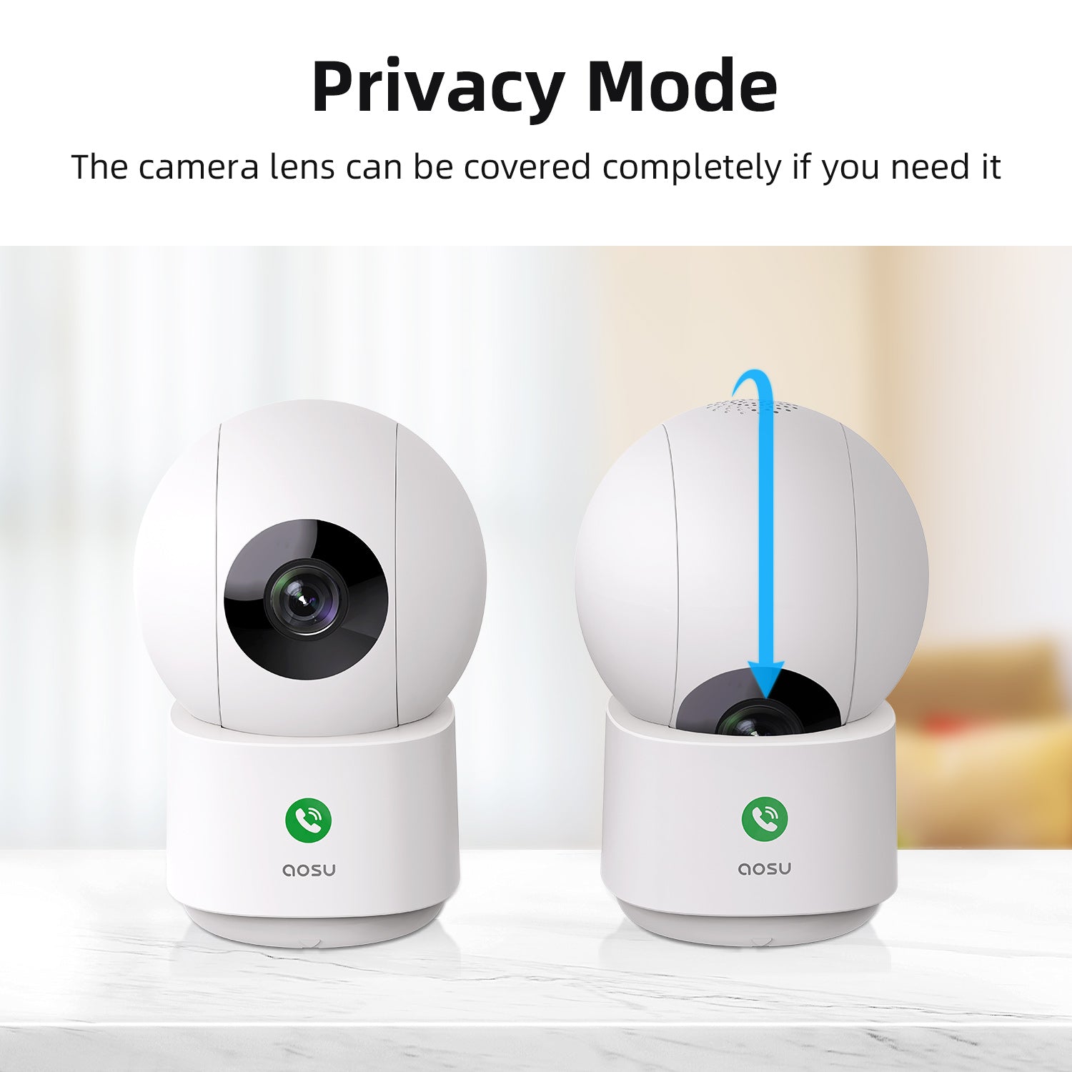 IndoorCam P1 features privacy mode