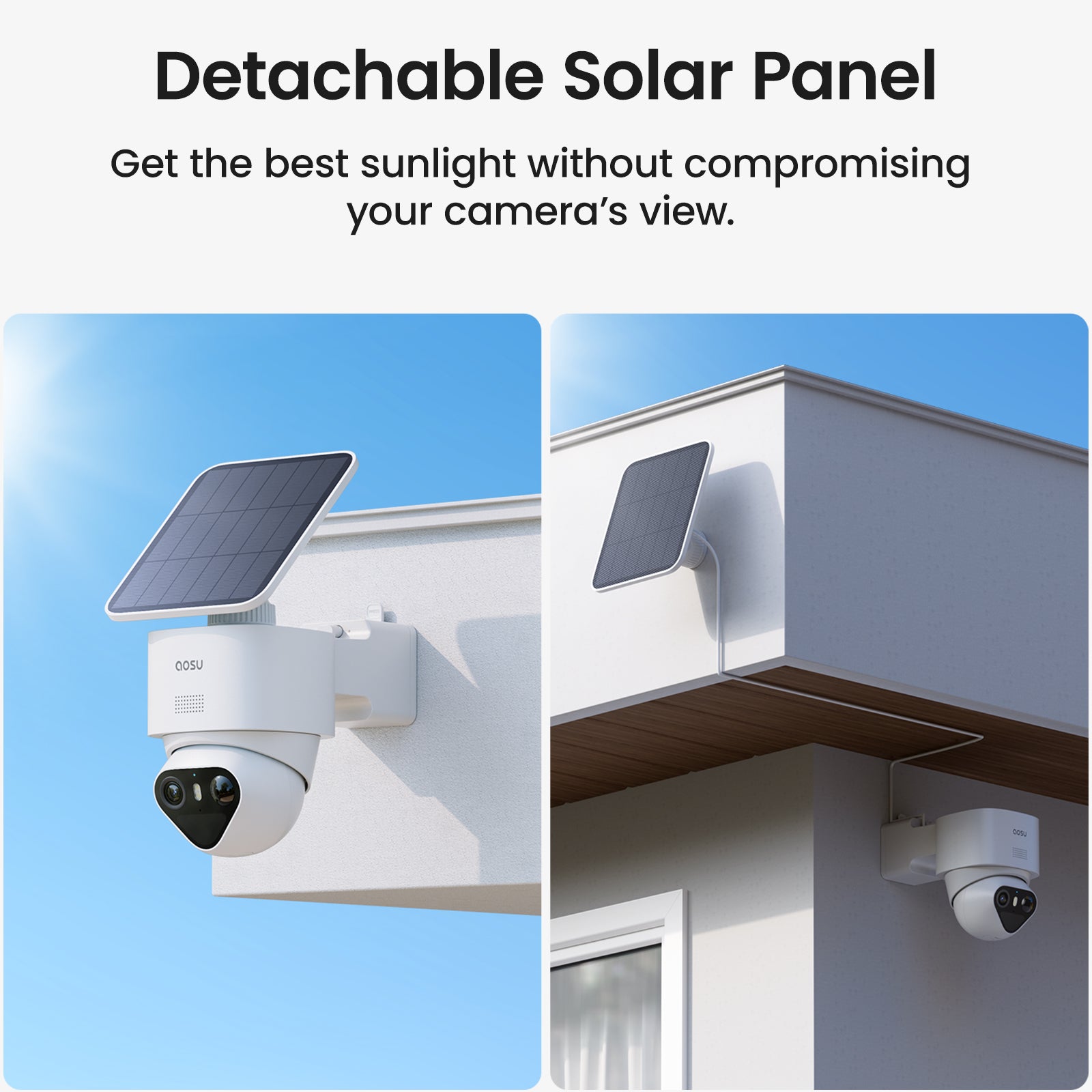 aosu T2 Ultra + Video Doorbell Pro + Floodlight Cam Pro + IndoorCam P1 Pro