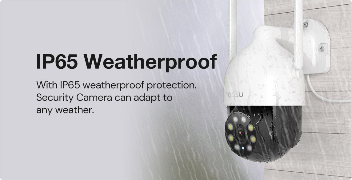 IP65 weatherproof