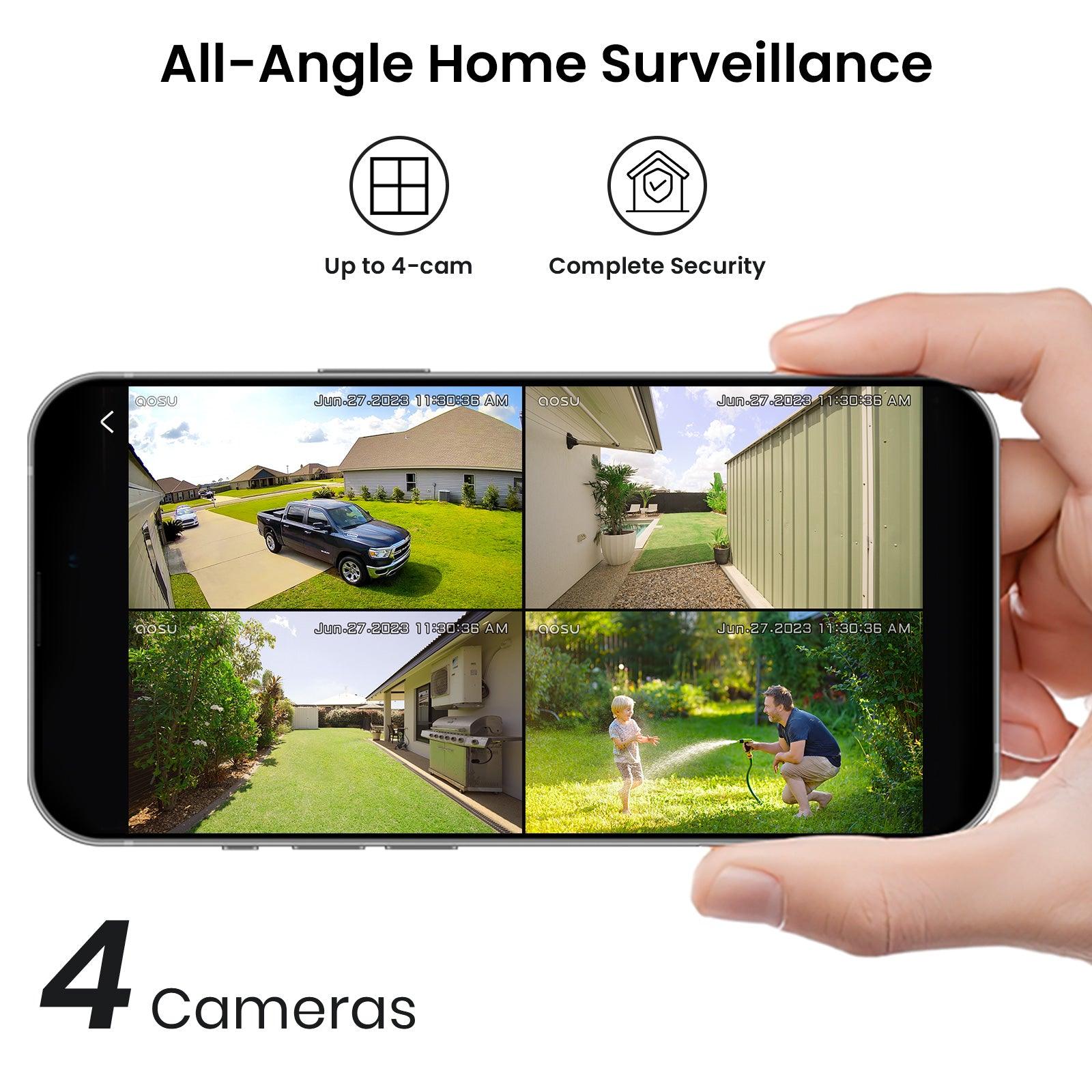 SolarCam D1 Classic Kit + Video Doorbell Ultra + Floodlight Cam Pro + IndoorCam P1 Pro