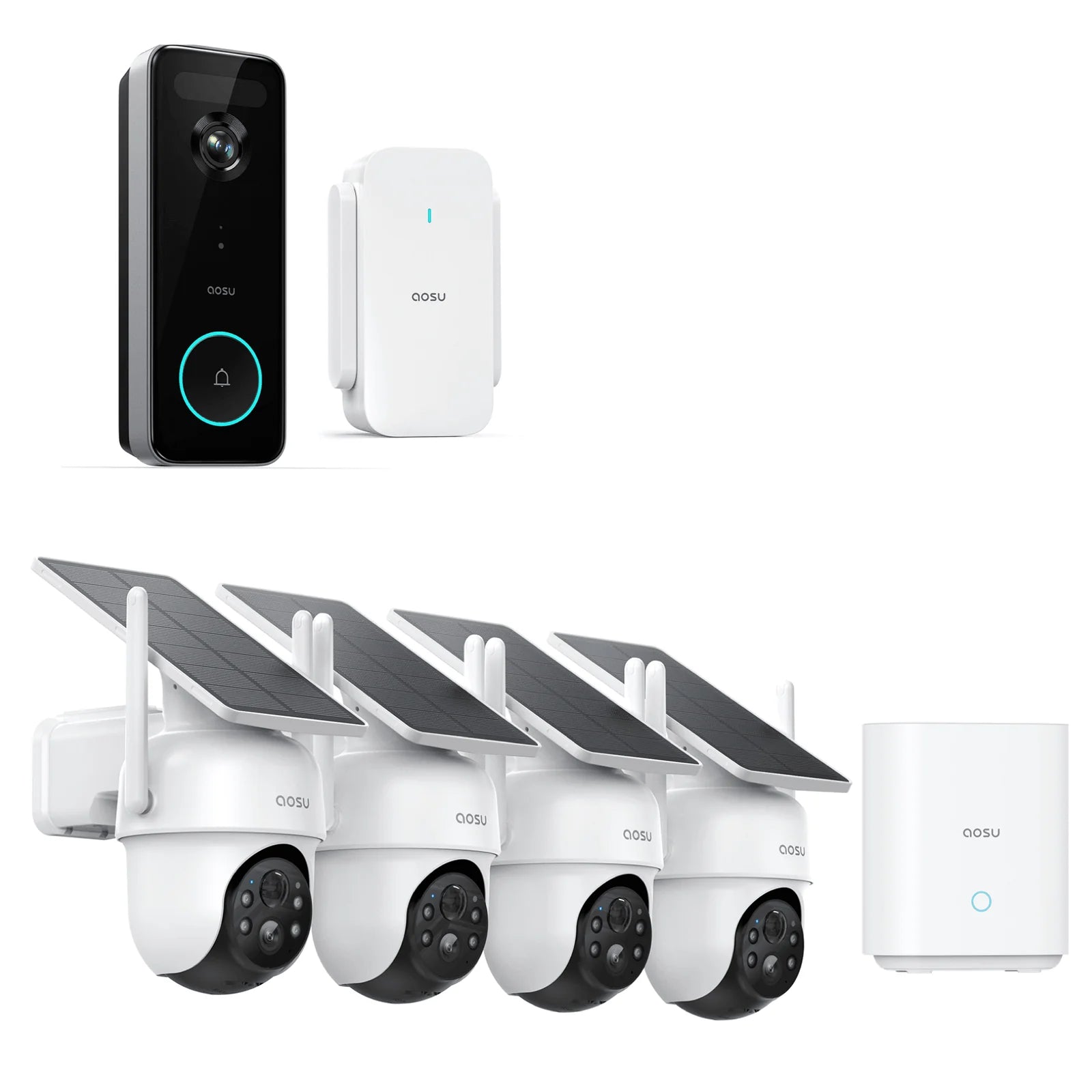 SolarCam D1 Classic Kit + Video Doorbell Ultra