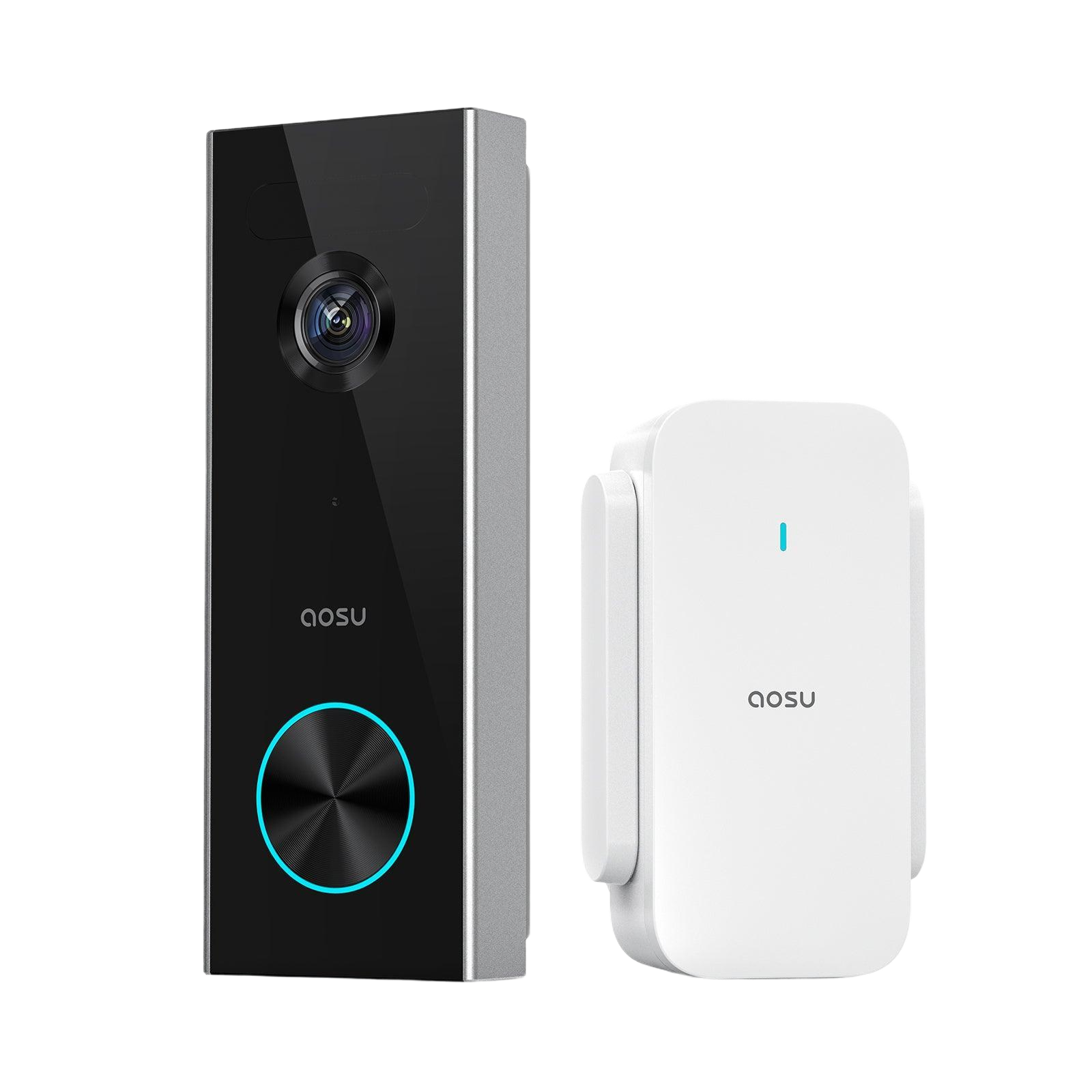 4K SolarCam P1 Max with aosuCortex System + Video Doorbell Pro + IndoorCam P1 Pro