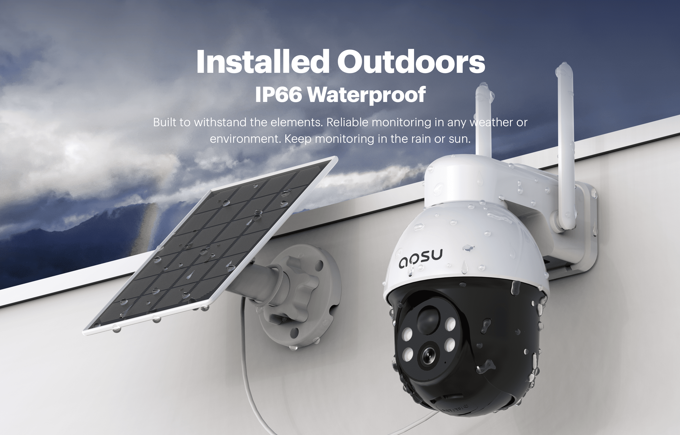 IP66 waterproof
