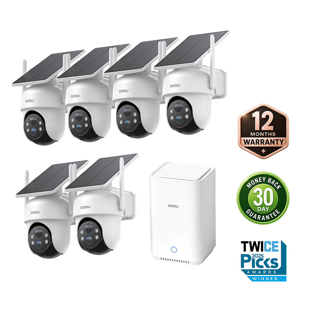 SolarCam D1 Classic 6-Cam Kit