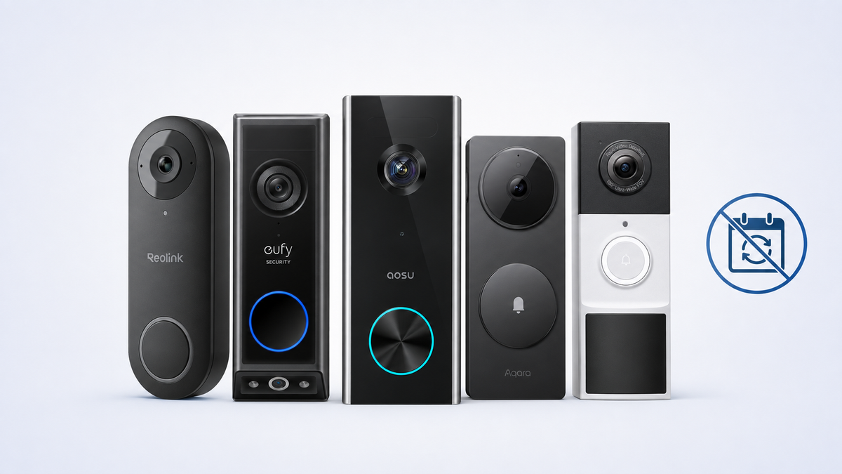 Best Doorbell Cameras Without a Subscription in 2026