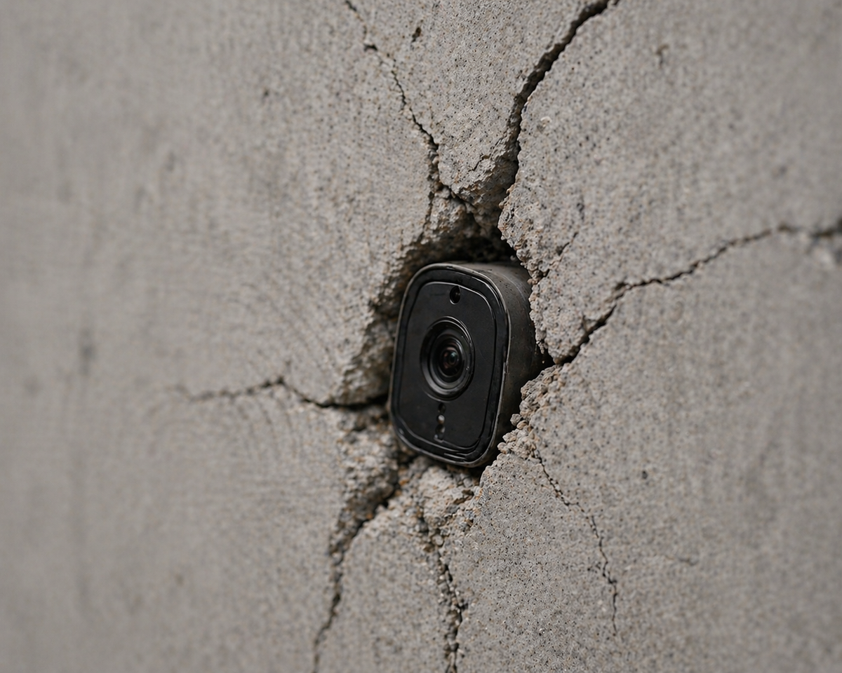 How to Mount a Security Camera on Concrete