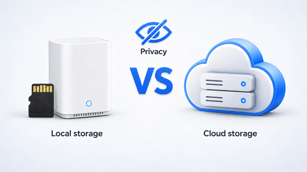 Local vs. Cloud Security Camera Storage: Which Is More Private?