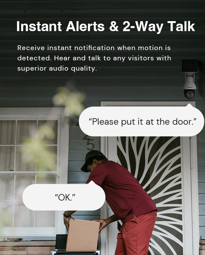 Instant Alerts & 2-Way Talk