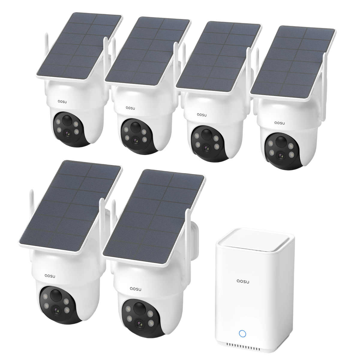 SolarCam D1 Classic 6-Cam Kit
