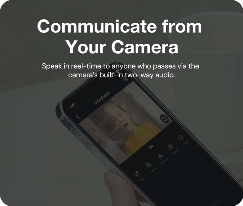 communicate from your camera