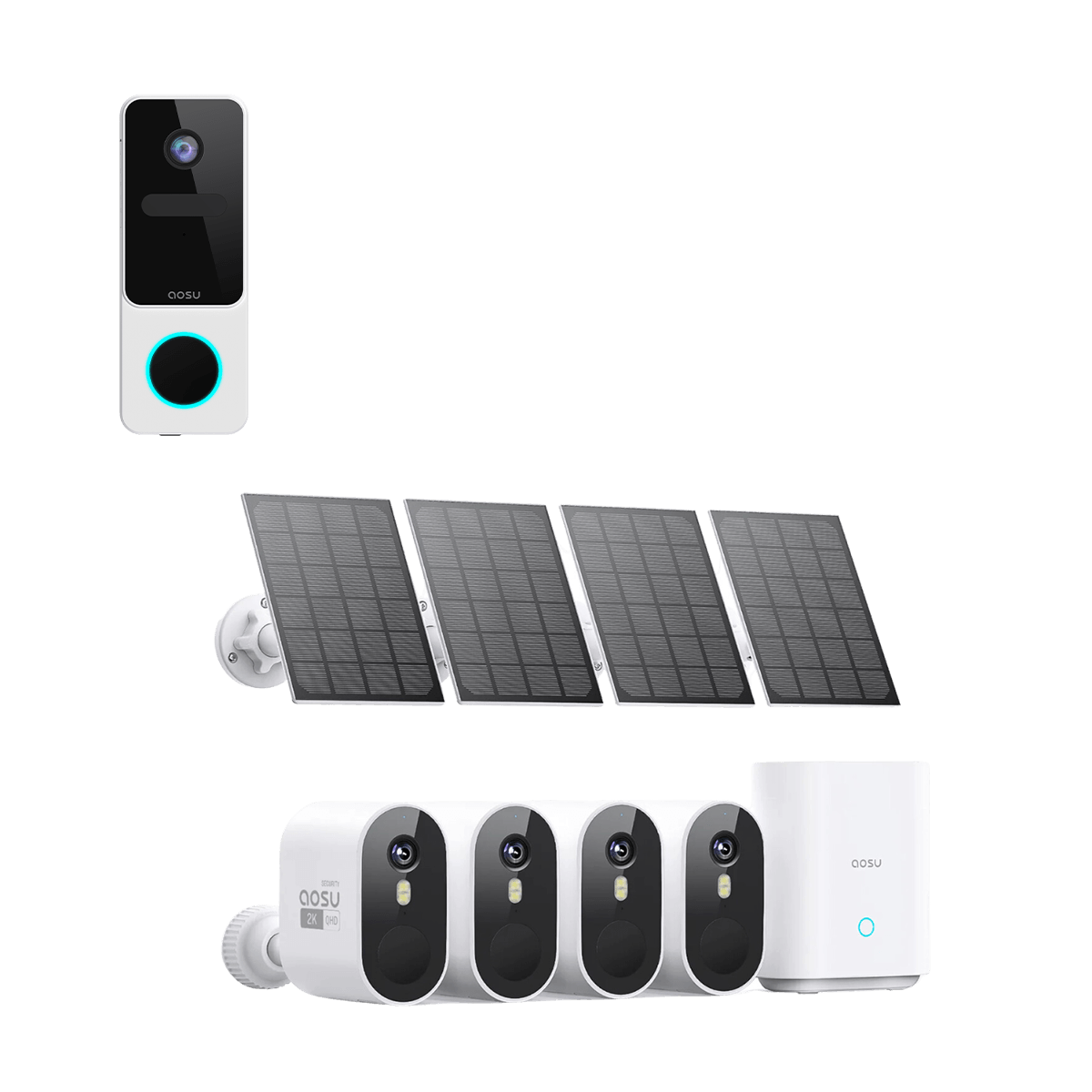 SolarCam System Pro + Video Doorbell SE