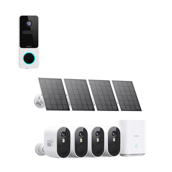 SolarCam System Pro + Video Doorbell SE - aosu