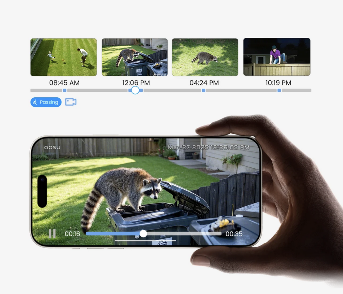 View Event Playback in one Timeline