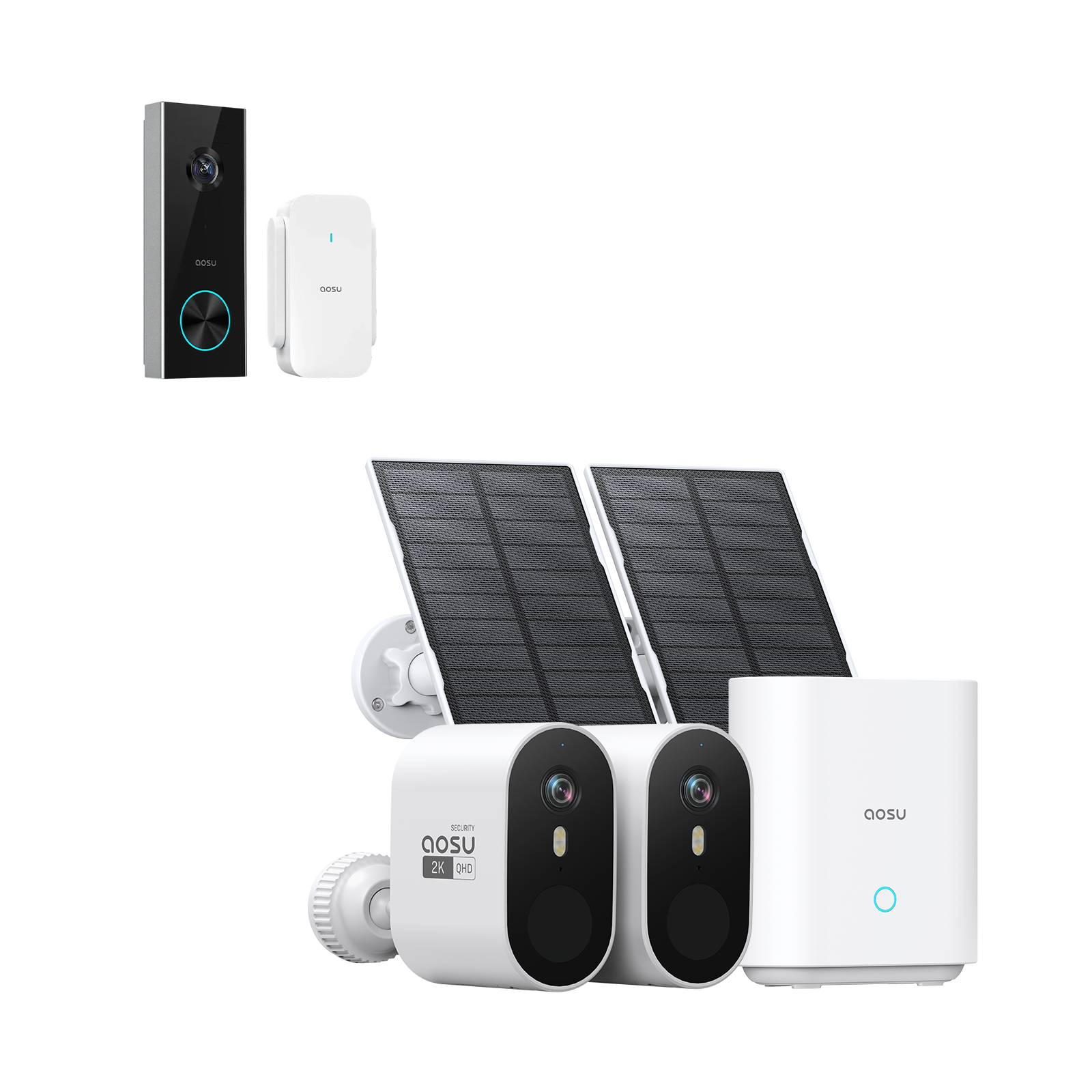 SolarCam System Max + Video Doorbell Pro