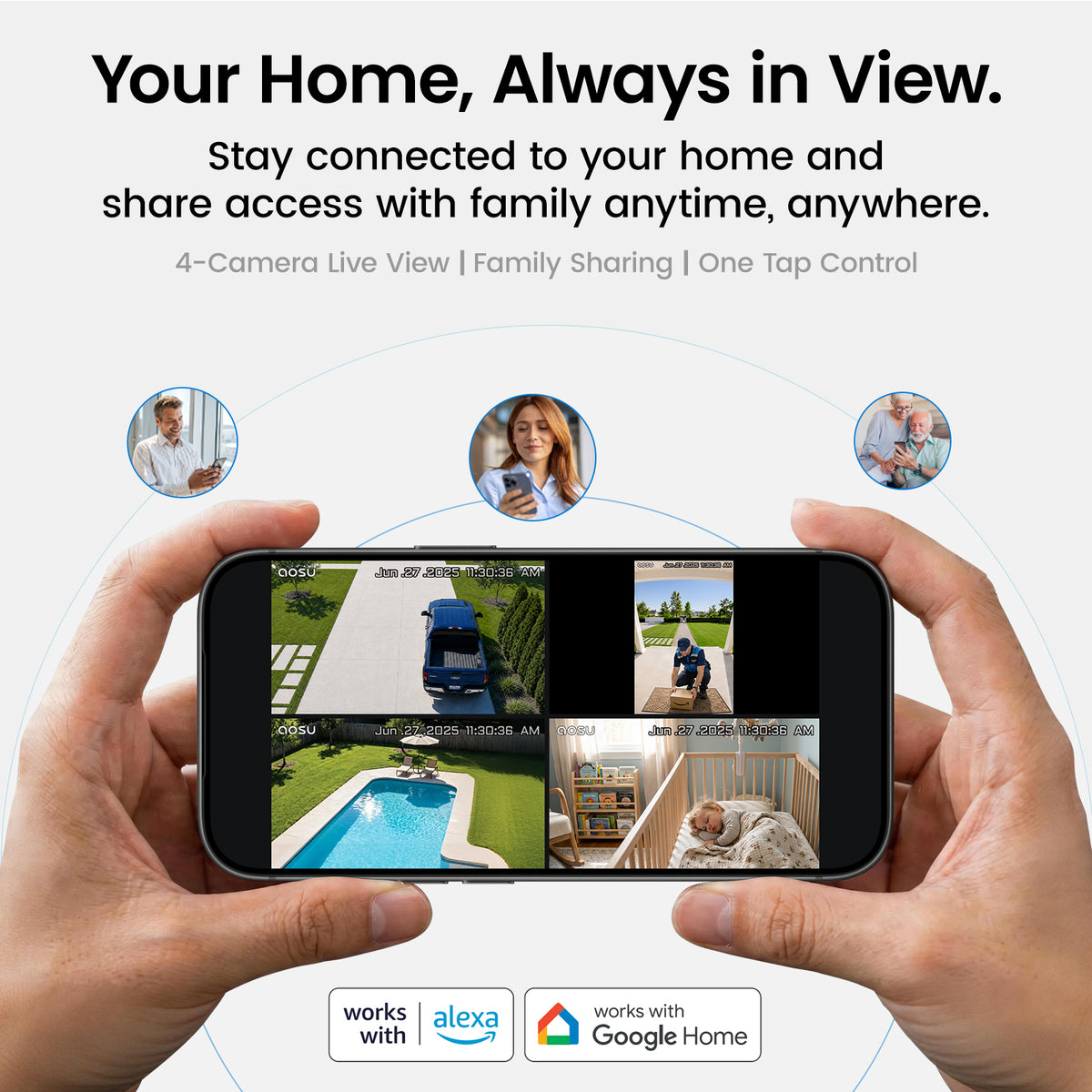AI Home Security System G12 Suite