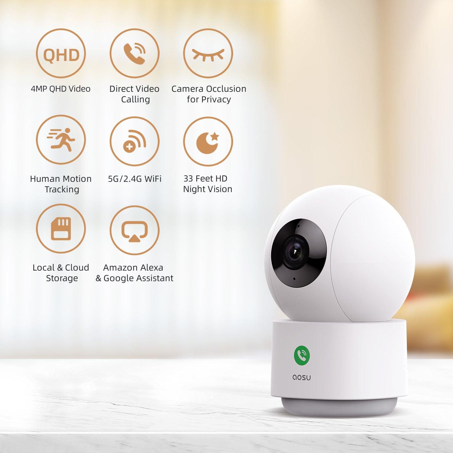 IndoorCam P1 Pro - AOSU 4MP Indoor Camera