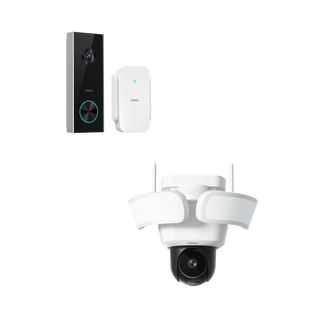 Floodlight Cam Pro + Video Doorbell Pro