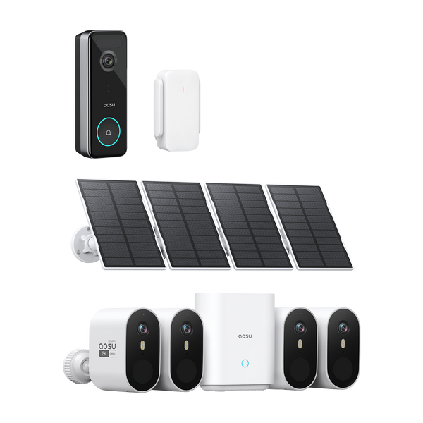 半額✨AOSU Video Doorbell ドアベル 防犯 未使用 Amazon.com: AOSU Doorbell Camera Wireless- Head-to-Toe View