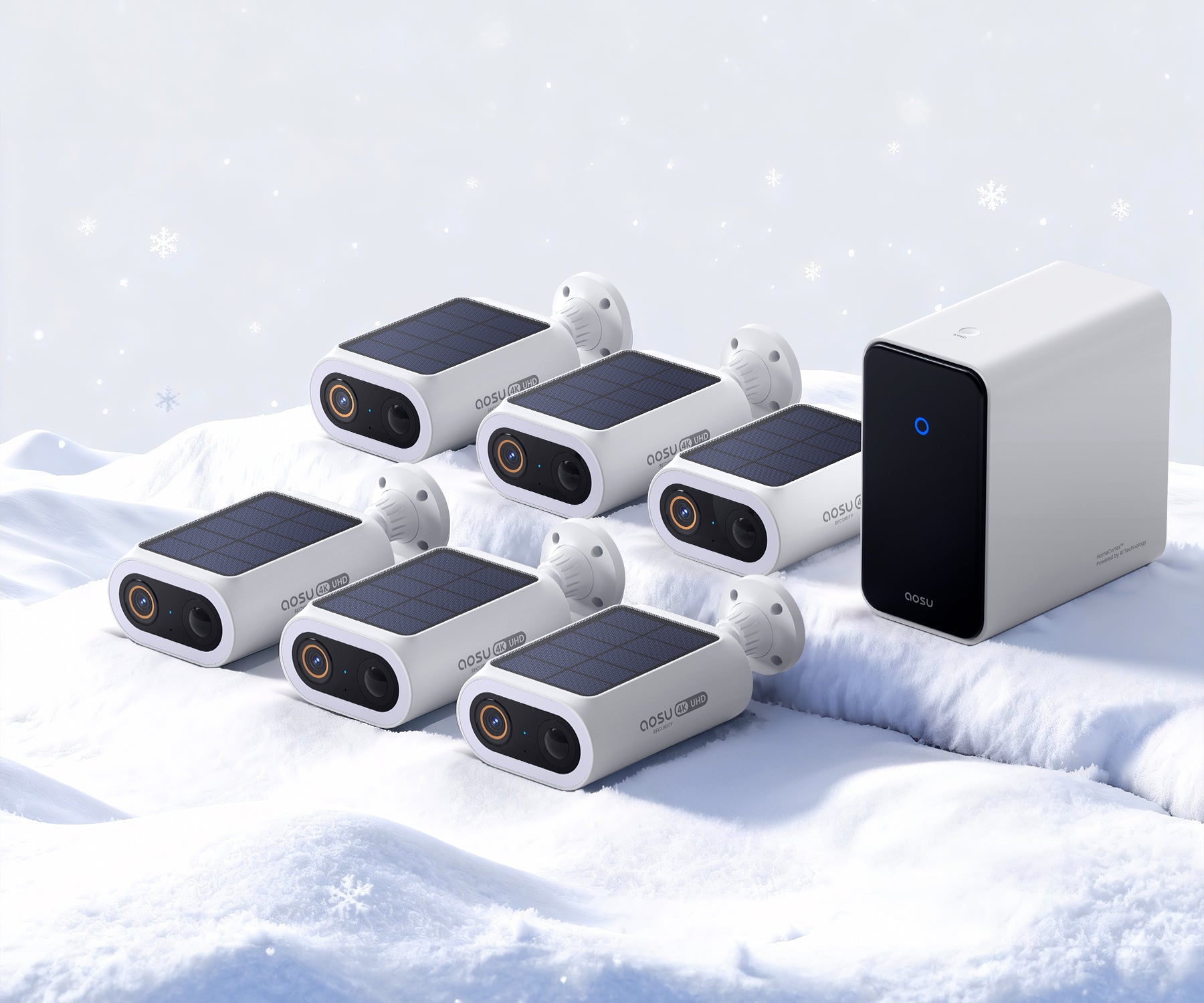 4K SolarCam P1 Max with aosuCortex System