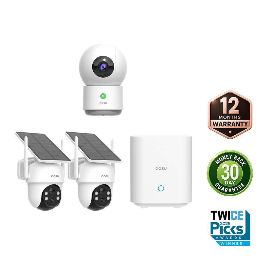 SolarCam D1 Classic Kit + IndoorCam P1 Pro