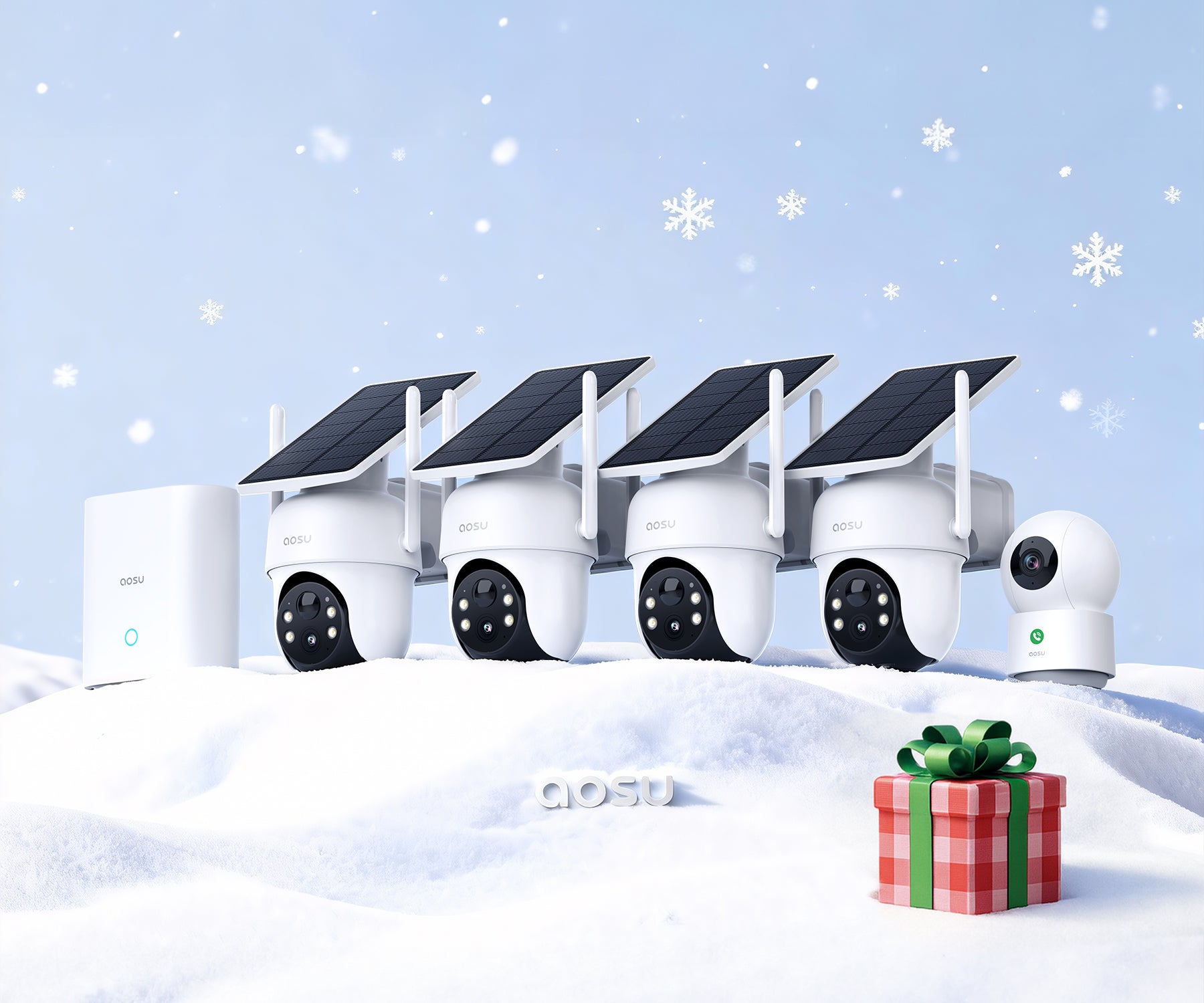 SolarCam D1 Classic Kit + IndoorCam P1 Pro