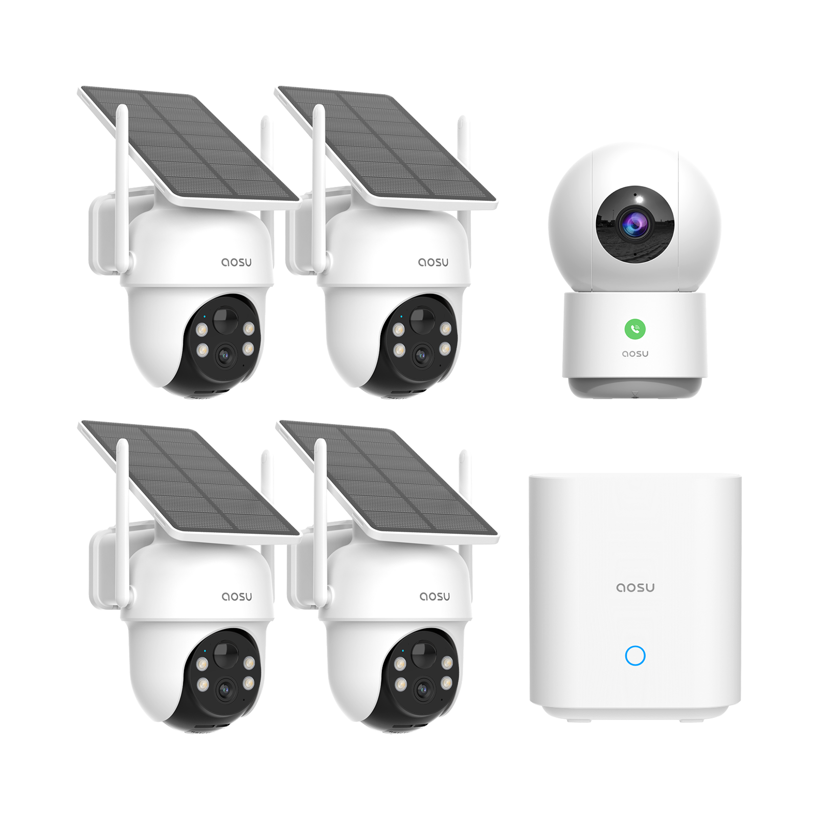 SolarCam D1 Classic Kit + IndoorCam P1 Pro