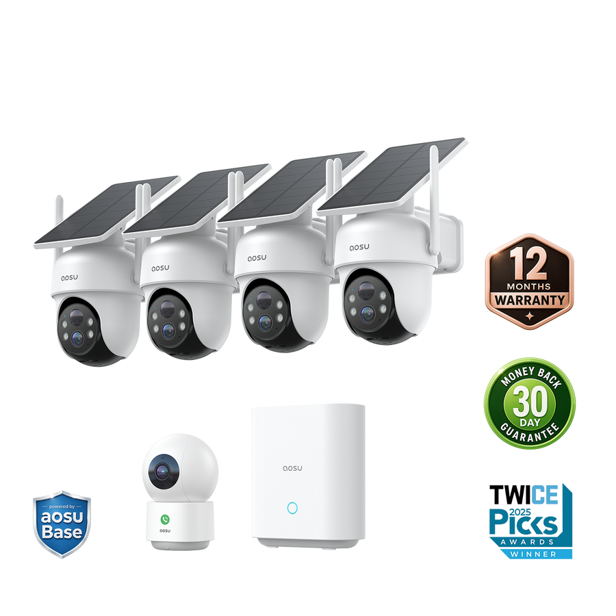 SolarCam D1 Classic Kit + IndoorCam P1 Pro