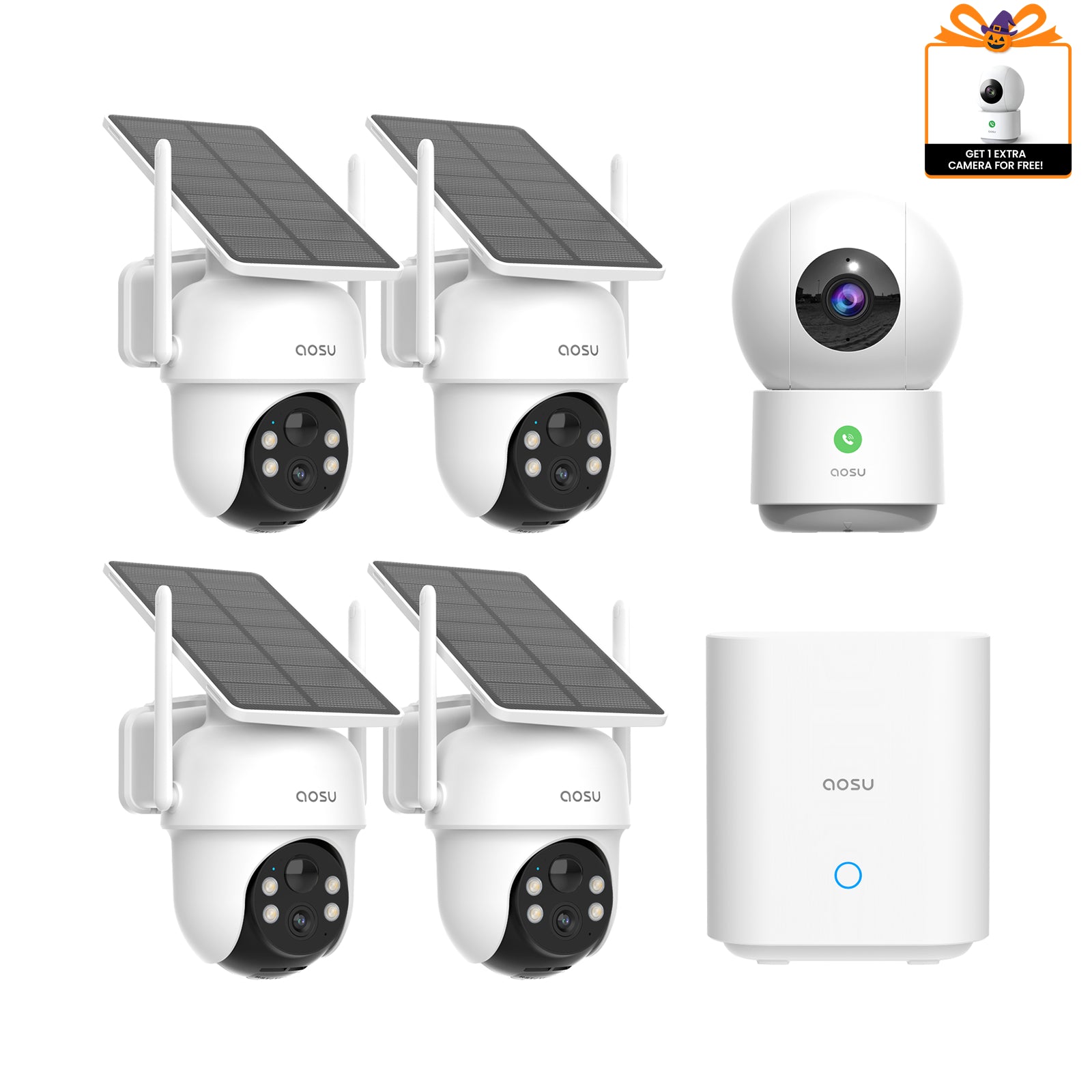 SolarCam D1 Classic Kit + IndoorCam P1 Pro