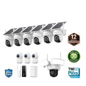 SolarCam D1 Classic (6-Cam) + Video Doorbell Pro + Floodlight Cam Pro + IndoorCam P1 Pro