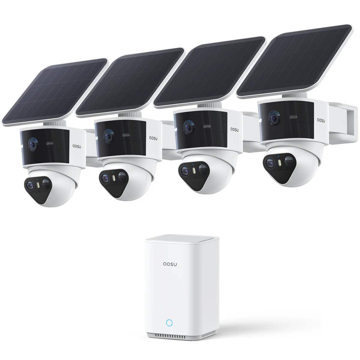 aosu T2 Pro + Video Doorbell Pro + Floodlight Cam Pro + IndoorCam P1 Pro