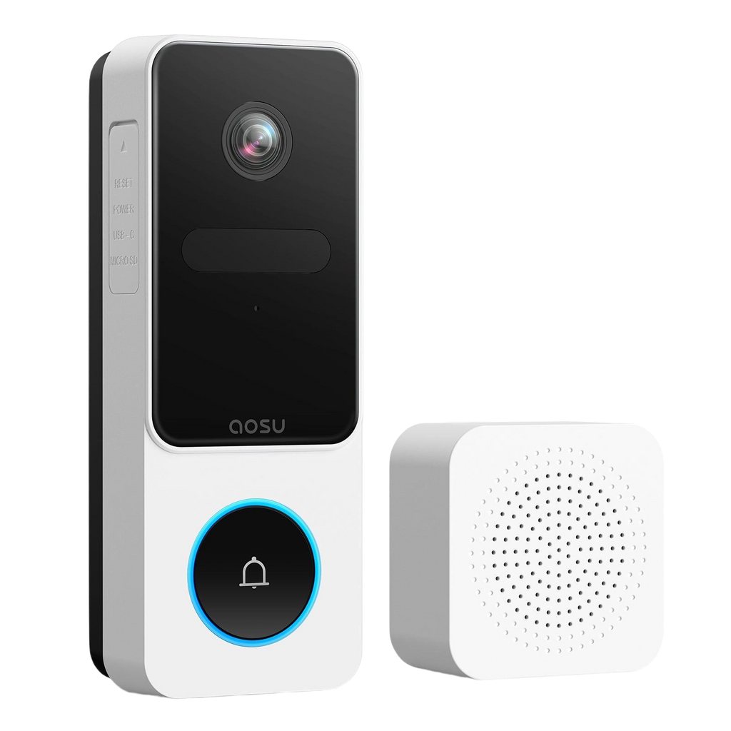 ✨即購入OK✨ドアベルAOSU Video Doorbell Ultra AOSU 5MP Ultra HD 2.4/5G WiFi Video Doorbell Outdoor Camera