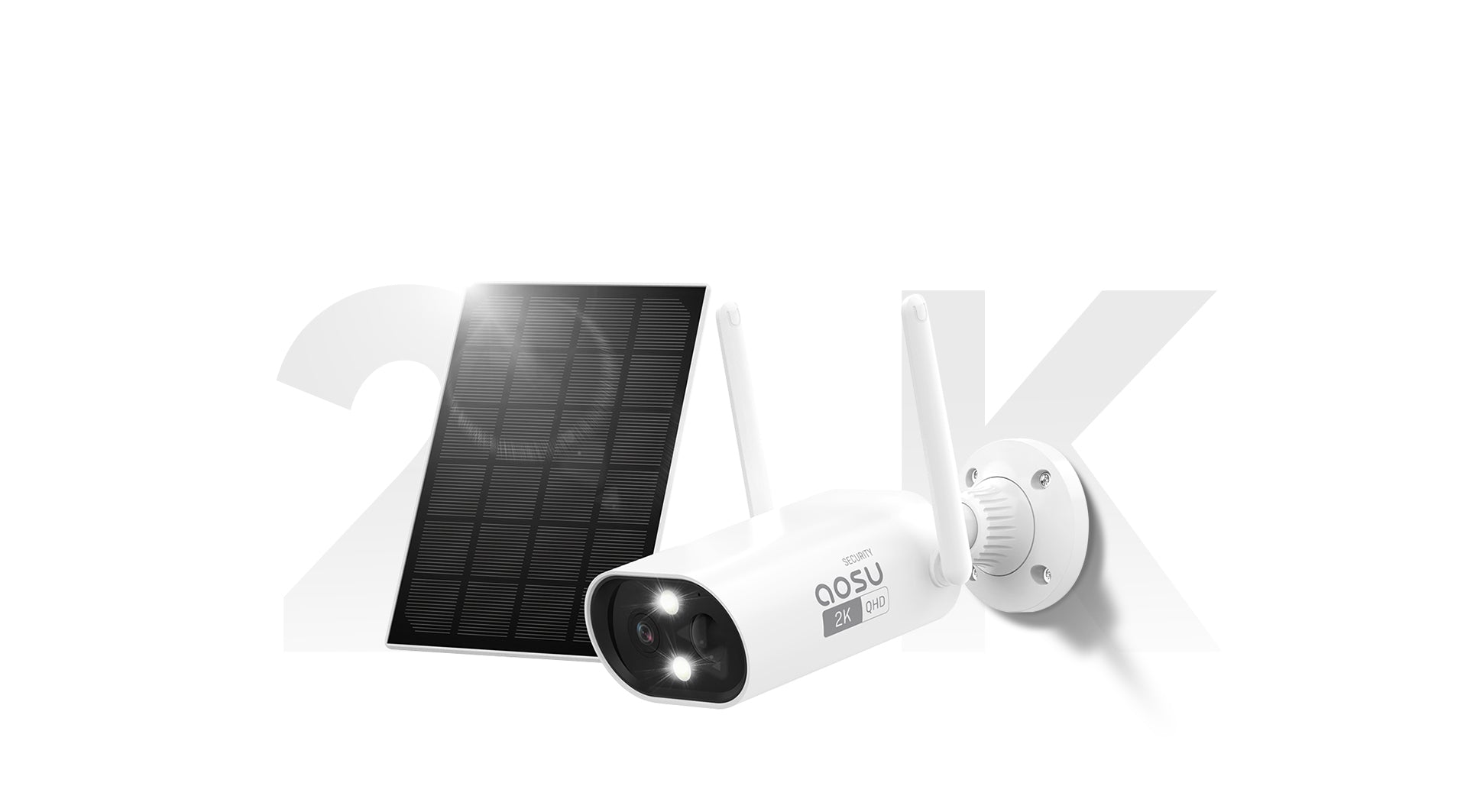 2K Solar Wireless Security Camera