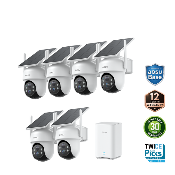 SolarCam D1 Classic 6-Cam Kit