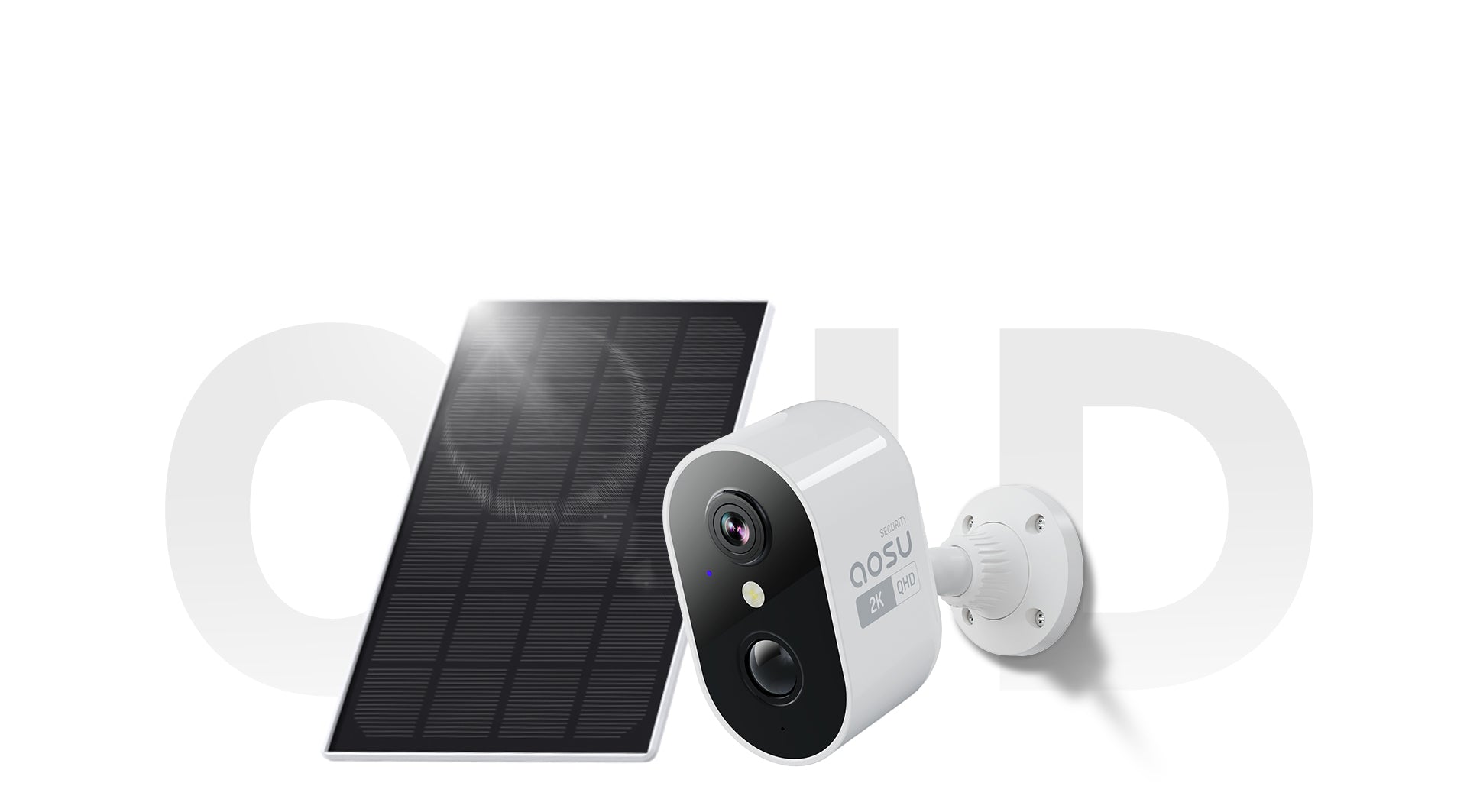 2K Outdoor Wireless Solar Camera