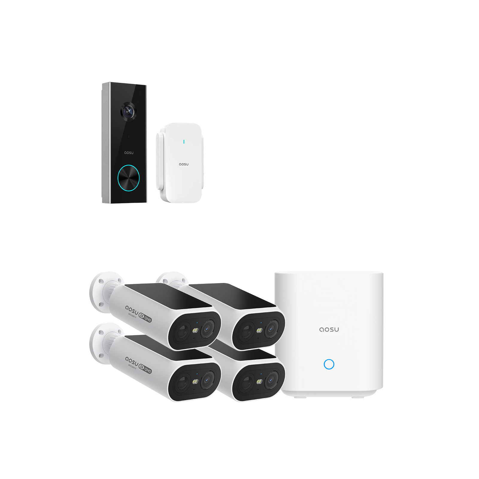 SolarCam System P1 SE System + Video Doorbell Pro