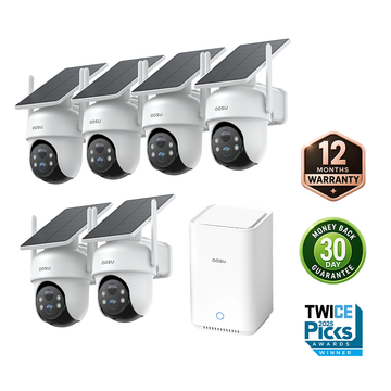 SolarCam D1 Classic 6-Cam Kit